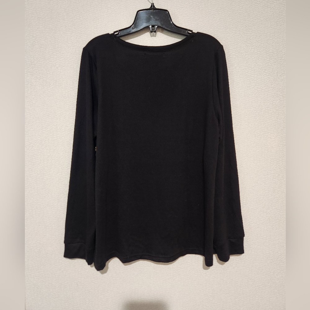 Rae Dunn Halloween Candy Coma Long Sleeve Crewneck Shirt Womens Large - Picture 4 of 6
